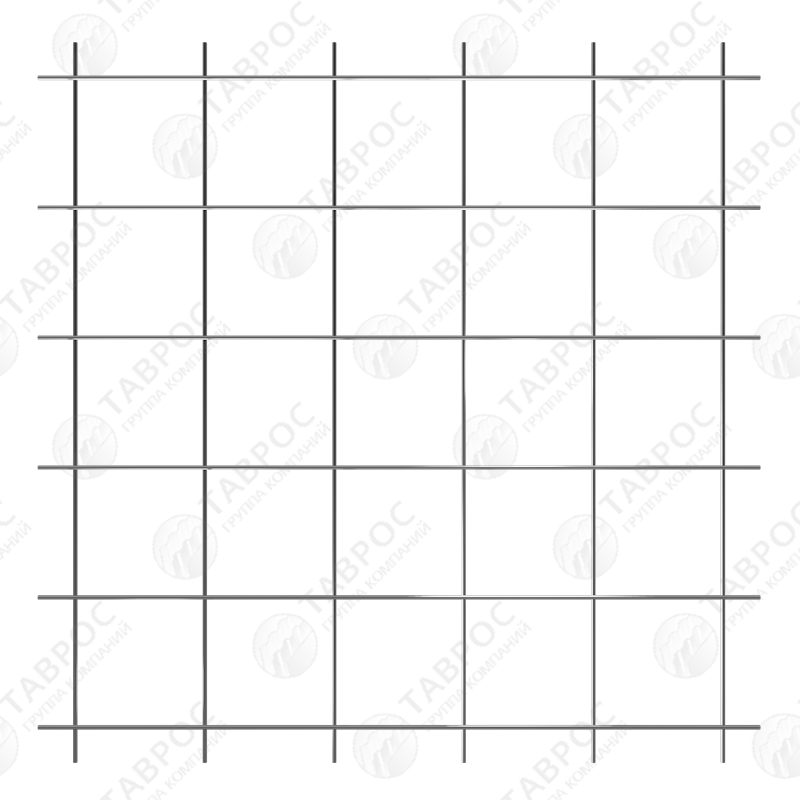 Сетка электросварная неоцинкованная (в картах) 2000*1000*2,2