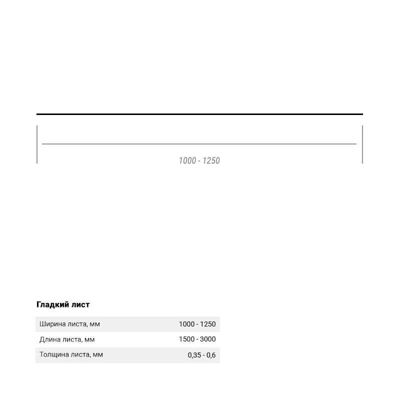 Гладкий лист Гладкий полиэстер RAL 9003 (Белый) 2000*1250*0,4 односторонний ламинированный